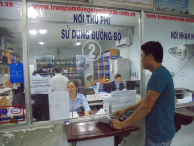 Hướng dẫn Thanh toán Giá kiểm định và Phí sử dụng đường bộ bằng chuyển khoản