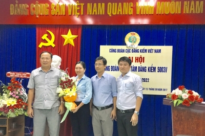 ĐẠI HỘI CÔNG ĐOÀN CƠ SỞ TRUNG TÂM ĐĂNG KIỂM XCG SỐ 5003V
